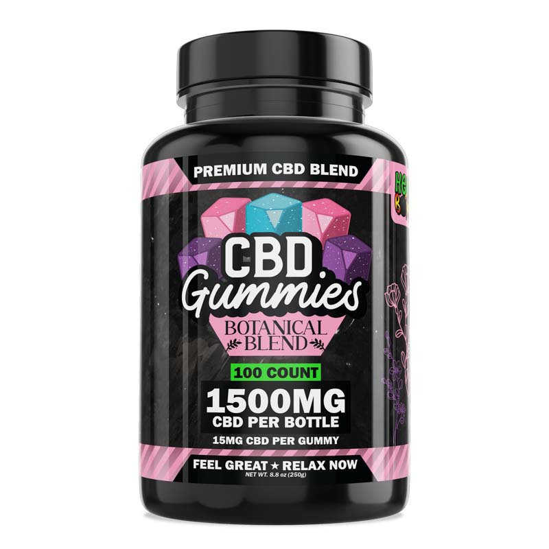 Hemp Bombs Botanical Blend CBD Gummies 750mg